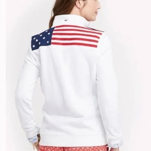Vineyard Vines three quarter zip sweatshirt